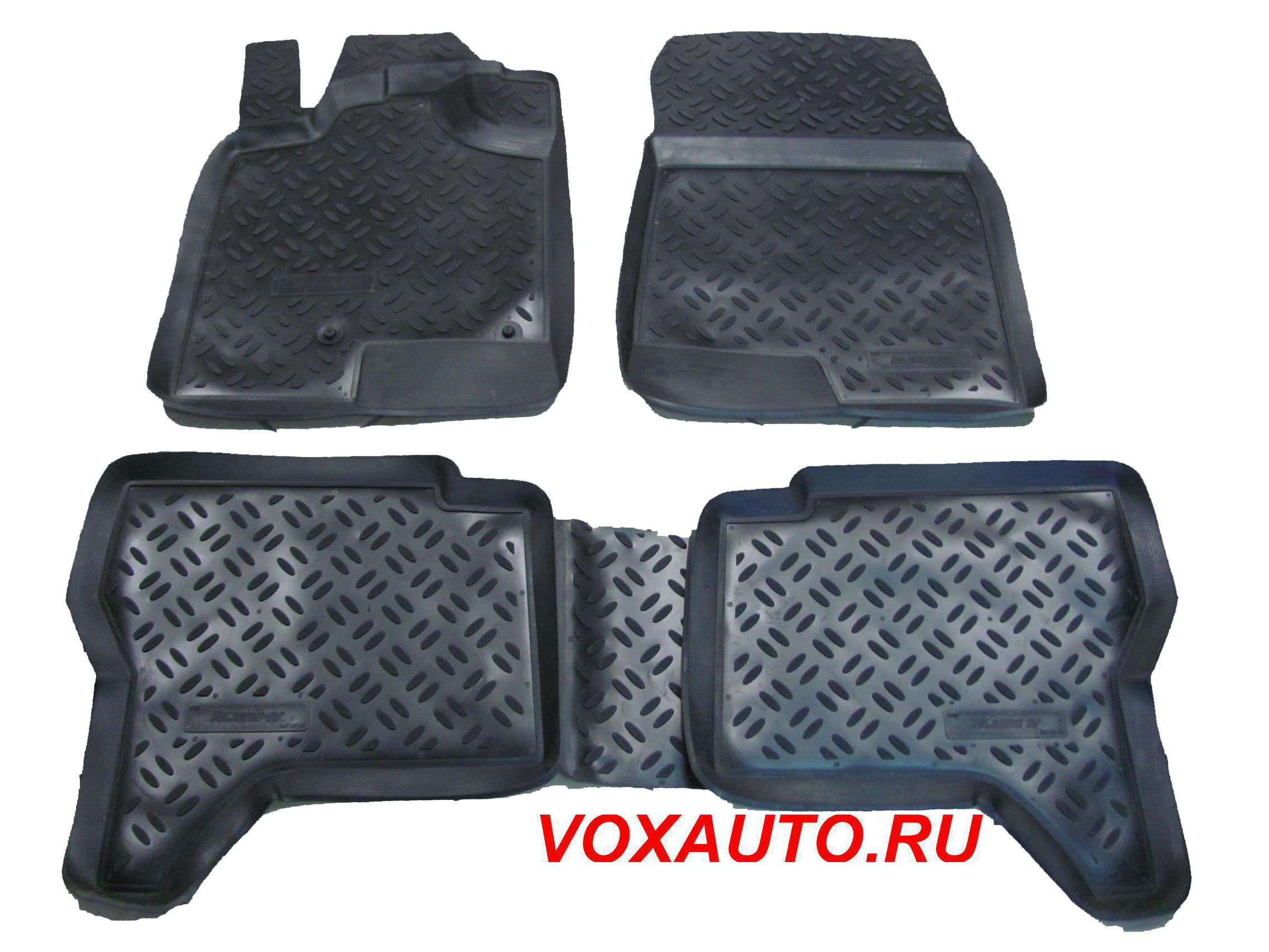 Коврики салона Aleron MITSUBISHI Pajero III/IV 2006г-
